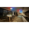 Osram SMART+ WiFi Orbis Magic lampada da parete/soffitto 500 mm, RGB+TW, dimmerabile, 38 W – nero/bianco