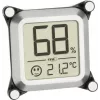 TFA Dostmann Termoigrometro per humidor, argento, 30.5056.54