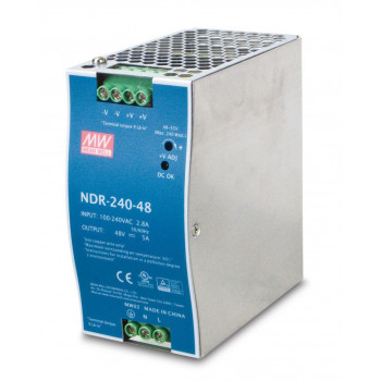 PLANET PWR-240-48 modulo alimentatore 240 W blu, grigio