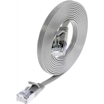 Wirewin cavo patch Slim Cat6 S/FTP RJ45, 7,5 m, grigio