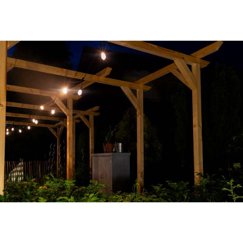 Osram SMART+ catena luminosa da esterno, IP44, RGBW, 4,5 W, Wi-Fi