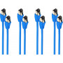 shiverpeaks BASIC-S cavo patch Cat8.1 F/FTP RJ45, 1,5 m, blu, LSZH