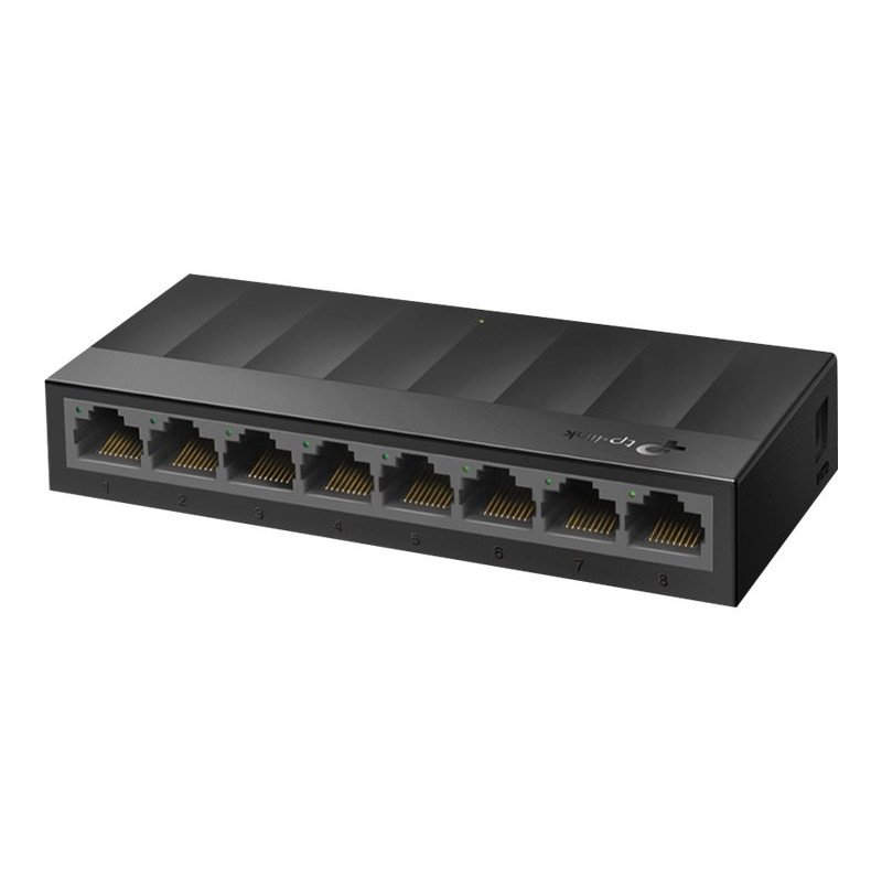 TP-Link TL-LS1008G switch, 8x 10/100/1000 Mbit/s