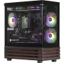 Thermaltake LCGS View 170WS PC desktop, nero/legno, Windows 11 Home