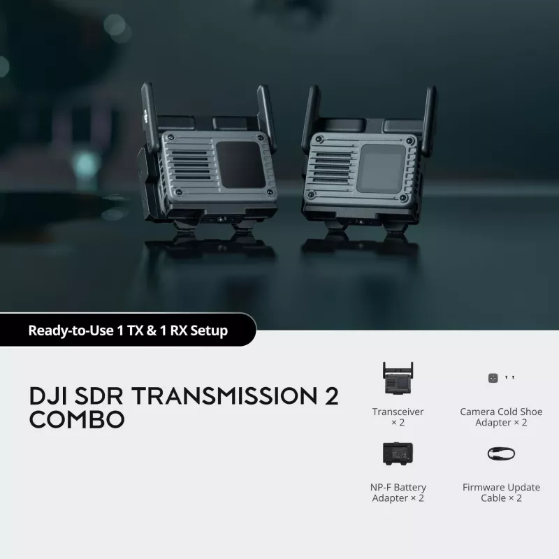 DJI SDR Transmission Combo 2 - sistema di trasmissione video
