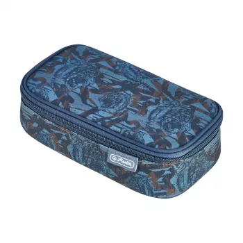herlitz be.bag beatBox astuccio Camo Tiger, poliestere, scomparto principale con zip XXL