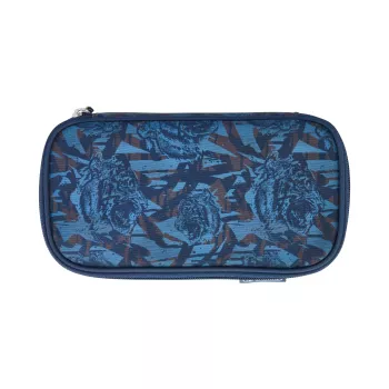 herlitz be.bag beatBox astuccio Camo Tiger, poliestere, scomparto principale con zip XXL