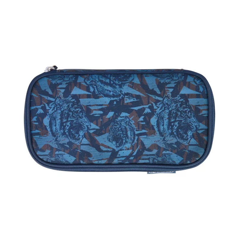 herlitz be.bag beatBox astuccio Camo Tiger, poliestere, scomparto principale con zip XXL