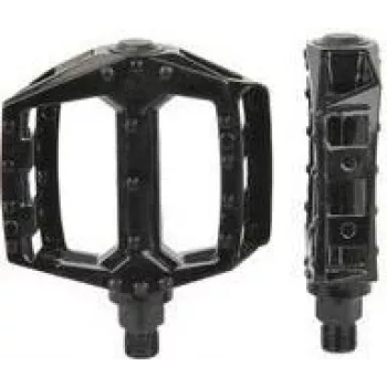 Fischer pedali per bici da mountain bike/BMX, alluminio, perni antiscivolo, ampia superficie di appoggio
