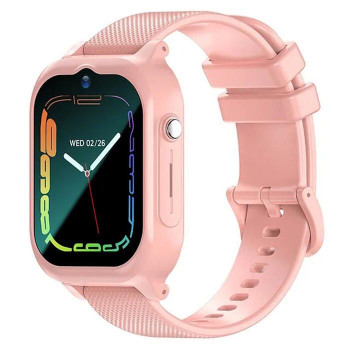 iWear Z01 Pro 4G LTE SIM / GPS LBS WiFi Track IPX7 orologio e telefono per bambini con fotocamera HD rosa