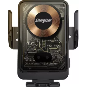 Energizer ECA008 caricabatterie wireless per auto Qi, 15W, nero