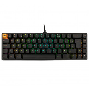 Glorious GMMK 2 Compact tastiera – Fox Switches, layout FR, nero