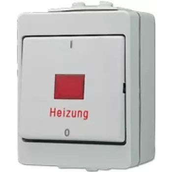 Jung 603 HW interruttore a 3 poli, bianco