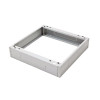 Alantec Zoccolo per armadi outdoor 19, larghezza 600 x profondità 600 mm x altezza 100 mm, colore grigio