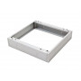 Alantec Zoccolo per armadi outdoor 19, larghezza 600 x profondità 600 mm x altezza 100 mm, colore grigio