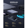 Powerbank Ugreen PB720 20000 mAh, grigio