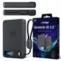 Caricabatterie wireless 3mk incharge Genesis Qi2 25W + PD 45W con cavo USB-C integrato, nero