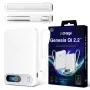 Caricabatterie wireless 3mk incharge® Genesis Qi 2 25W + PD45W, cavo USB-C integrato, bianco