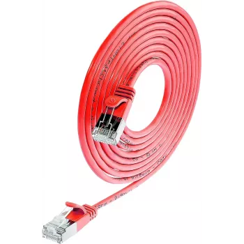 Cavo patch Slim Cat6 U/FTP Wirewin, 15 m, rosso