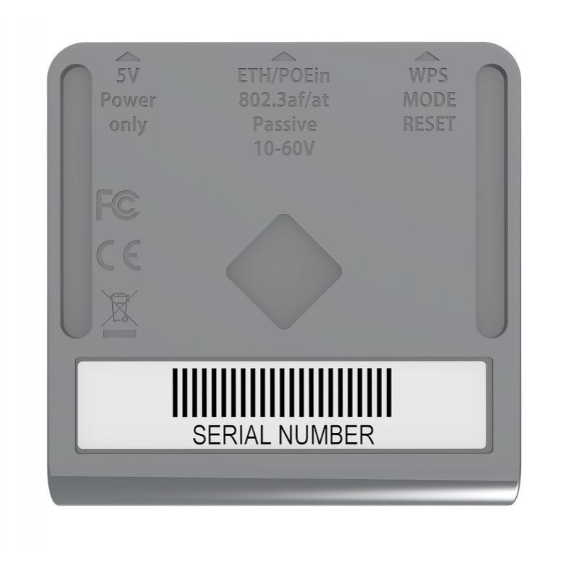 Router Mikrotik mAP lite bianco con supporto PoE