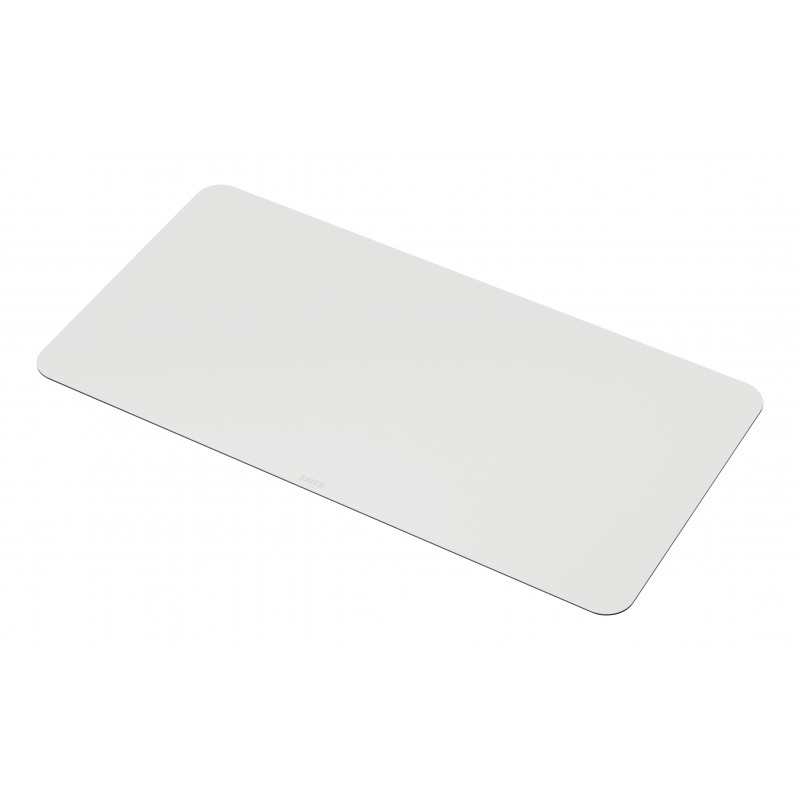 LEITZ sottomano 700 x 360 mm, pelle riciclata, grigio, liscio, angoli arrotondati