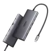 Ugreen CM639 hub USB-C, HDMI, VGA, 2x USB-C 3.2 10 Gbps, 2x USB, SD/TF, RJ45, Aux 3,5 mm, PD, 4K 60 Hz