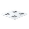 Huawei Scale 3 Bluetooth Edition bianco / bilancia pesapersone intelligente / vetro temperato / WiFi e BT / fino a 150 kg / Android e iOS