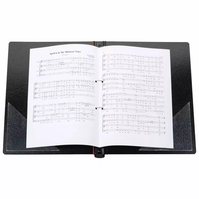 FALKEN cartella per musica Gloria nero, 1 pz.