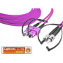 Lightwin cavo patch in fibra ottica SC su ST OM4, 2 m, viola