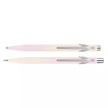 Caran d'Ache HORIZON set di strumenti da scrittura, gradiente dal giallo pastello al rosa pastello (8490.708)