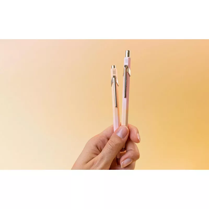 Caran d'Ache HORIZON set di strumenti da scrittura, gradiente dal giallo pastello al rosa pastello (8490.708)