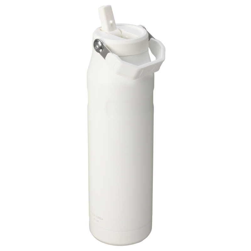 Stanley IceFlow Flip Straw 2.0 borraccia isotermica, 1,06 l, bianco