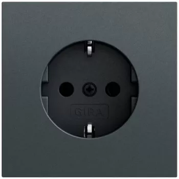 GIRA 418873 presa SCHUKO System 70, antracite