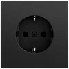 GIRA 418874 presa SCHUKO System 70 nero