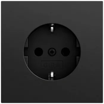 GIRA 418874 presa SCHUKO System 70 nero