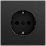 GIRA 418874 presa SCHUKO System 70 nero