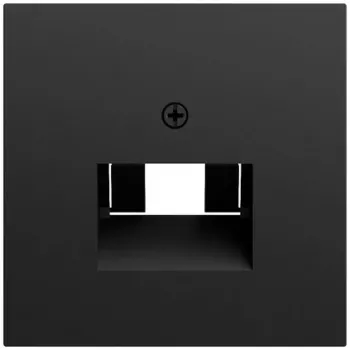 GIRA 027074 placca UAE/IAE + rete, System 70, nero