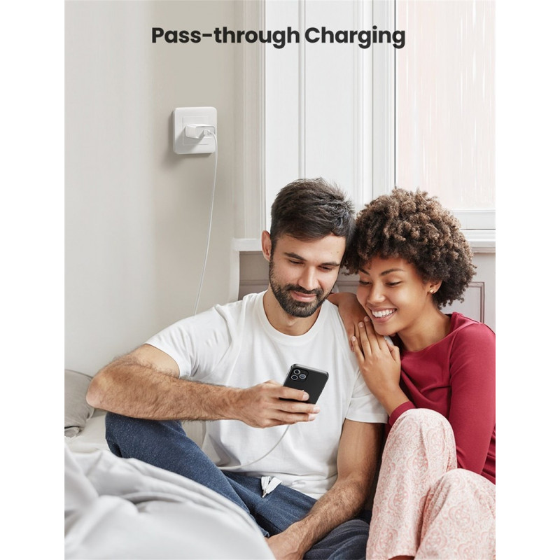 Ugreen CD137 Caricabatterie da parete USB-C, 1x USB-C, 3 A (57370)