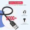 Ugreen Cavo USB USB-A a Micro-USB, 0,5 m, nero