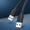 Ugreen US102 Cavo USB 2.0 maschio a maschio, 0,5 m, nero