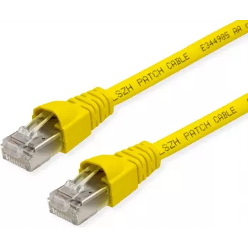 Telegärtner Cavo patch Cat6a S/FTP, 3,5 m, giallo
