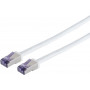 Shiverpeaks Cavo patch Flex Cat6a S/FTP RJ45, 7,5 m, bianco