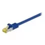 Wentronic Goobay Cavo patch Cat7 S/FTP (PiMF), 7,5 m, blu, LSZH senza alogeni, rame, RJ45