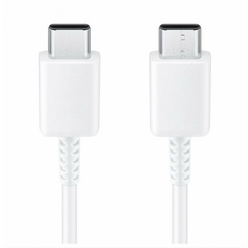 Samsung Adattatore da viaggio TA800 con cavo USB-C su USB-C, bianco