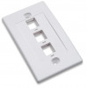 Intellinet 163309 Placca a parete 3x Keystone