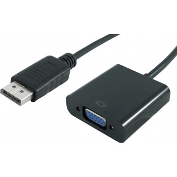 Secomp Cavo adattatore DisplayPort su VGA, connettore maschio DP su connettore femmina VGA (11.55.3201)
