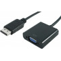 Secomp Cavo adattatore DisplayPort su VGA, connettore maschio DP su connettore femmina VGA (11.55.3201)