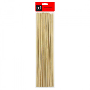 Asi Collection Spiedini in bambù per grill 50 pz., 50 cm, Ø4 cm