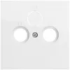 Gira System 70 Presa per antenna coassiale, bianco puro (086970)