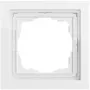 GIRA 021170 Cornice 1 modulo, Gira F200, bianco puro